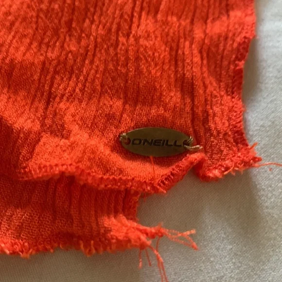 O’Neill floral boho summer tank XS oversized adjustable straps never worn - Picture 6 of 13